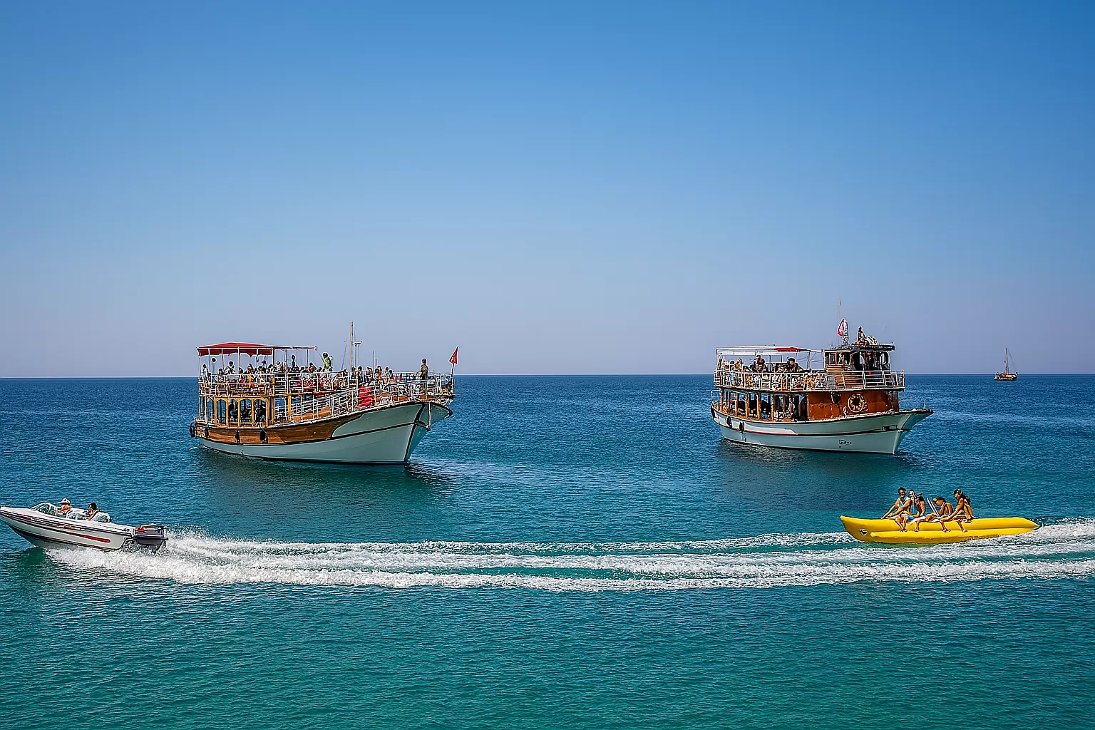 Karma Tekne Turu, Özdere Kalkışlı